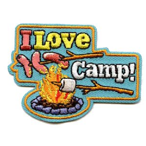 I Love Camp! Patch
