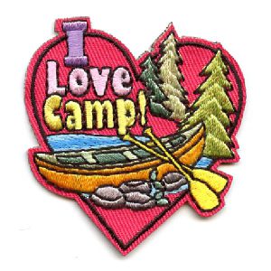 I Love Camp! Patch