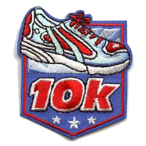 10k - Blue Shoe Patch