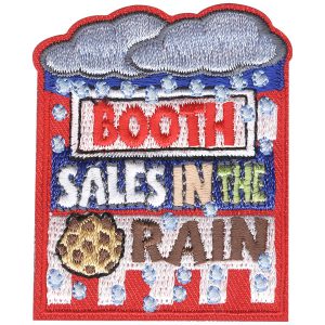 Booth Sales in the Rain Patch