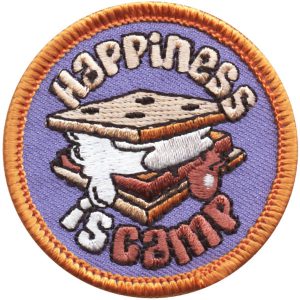 Happiness Is Camp Patch
