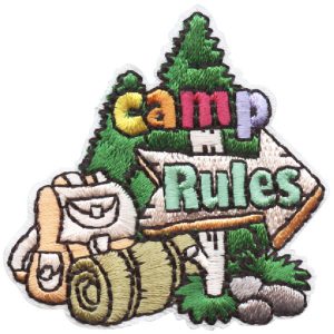 Camp Rules Patch