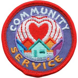 Community Service Patch