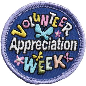 Volunteer Appreciation Patch
