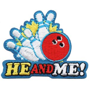 He and Me! (Bowling) Patch
