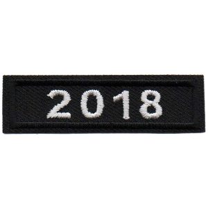 2018 Black Year Bar Patch