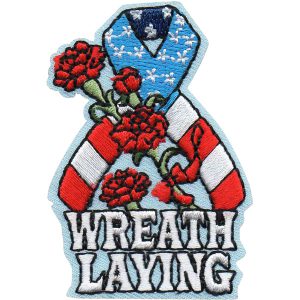 Wreath Laying Patch