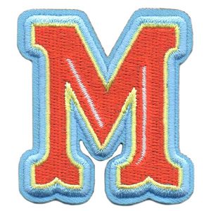 Letter M Patch