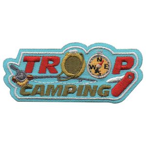 Troop Camping Patch