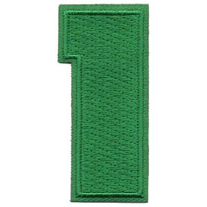 Number 1 Patch