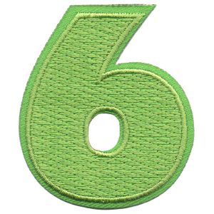 Number 6 Patch