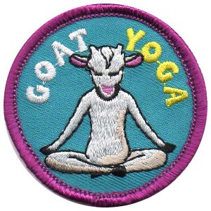 Goat Yoga Patch
