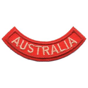 Australia Rocker Patch