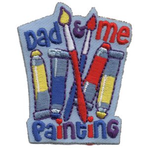 Dad & Me Painting Patch