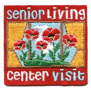 Senior Living Center Visit Pat
