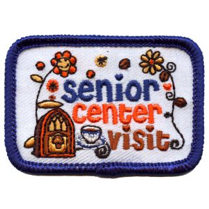 Senior Center Visit Patch