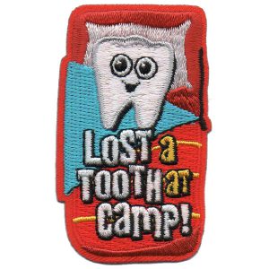 Lost a Tooth at Camp  Patch