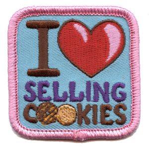 I Love Selling Cookies Patch