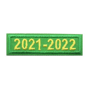 2021-2022 Green Year Bar Patch