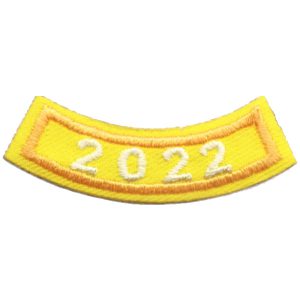 2022 Gold Year Rocker Patch