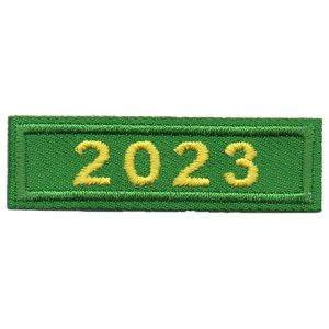 2023 Green Year Bar Patch