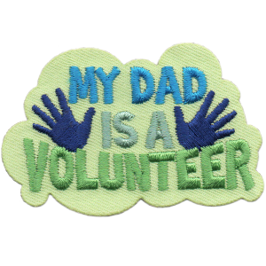 My Dad is a Volunteer Patch