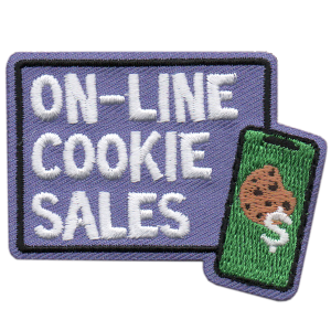On-Line Cookie Sales Patch