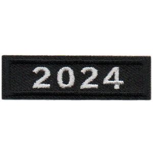 2024 Black Year Bar Patch