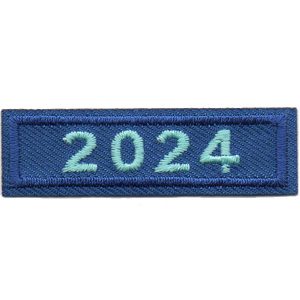 2024 Blue Year Bar Patch