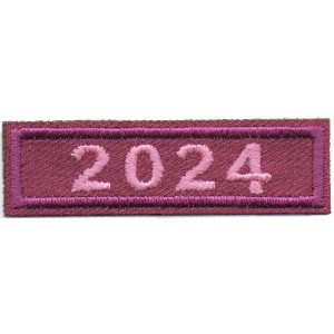 2024 Purple Year Bar Patch