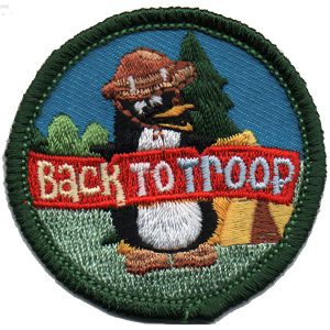 Back To Troop Patch