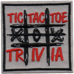 Tic Tac Toe Trivia Patch