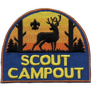Scout Campout BSA Patch