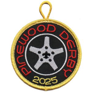 2025 Pinewood Derby Rim Patch