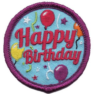 Happy Birthday Patch