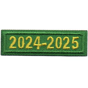 2024-2025 Green Year Bar Patch