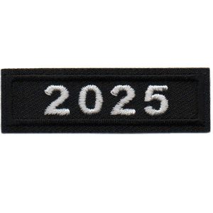 2025 Black Year Bar Patch