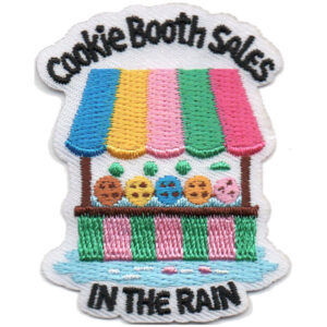 Cookie Booth Sales In the Rain